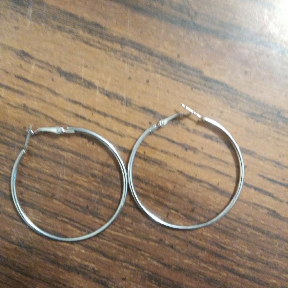 Earrings and necklace